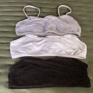 Fruit of the loom cotton bralettes